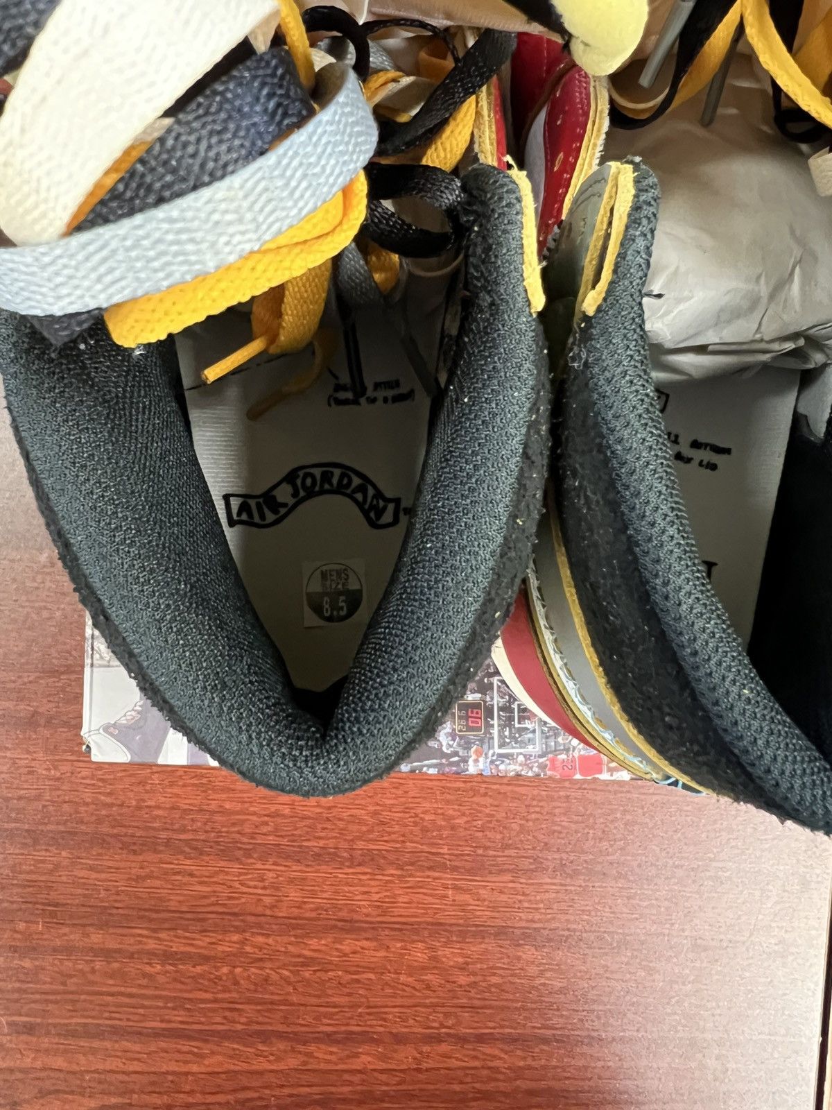 Jordan Brand × Union LA Jordan 1 Retro High OG SP Union LA Chicago Shadow Size US 8.5 / EU 41-42 - 8 Thumbnail