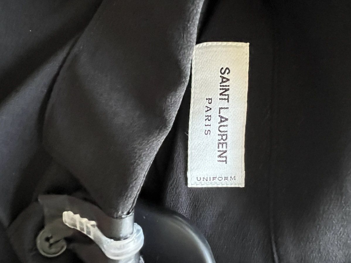 Saint Laurent Paris Saint Laurent black silk shirt SzF40 Size US S / EU 44-46 / 1 - 5 Thumbnail