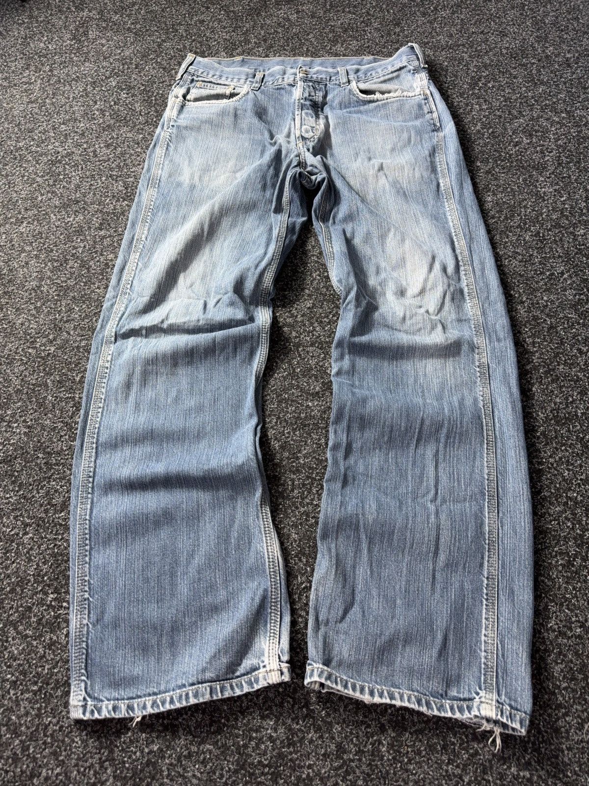 Carhartt × Vintage Vintage 90s Carhartt distressed Streerwear Y2K SK8 pants Size US 32 / EU 48 - 1 Thumbnail