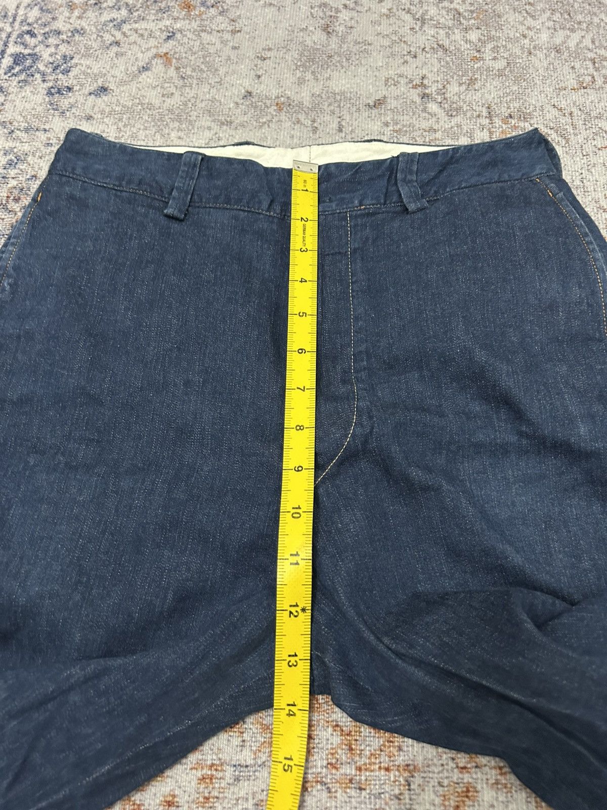 45rpm 45Rpm Japan Denim Bottom button Pants Size US 27 - 15 Thumbnail