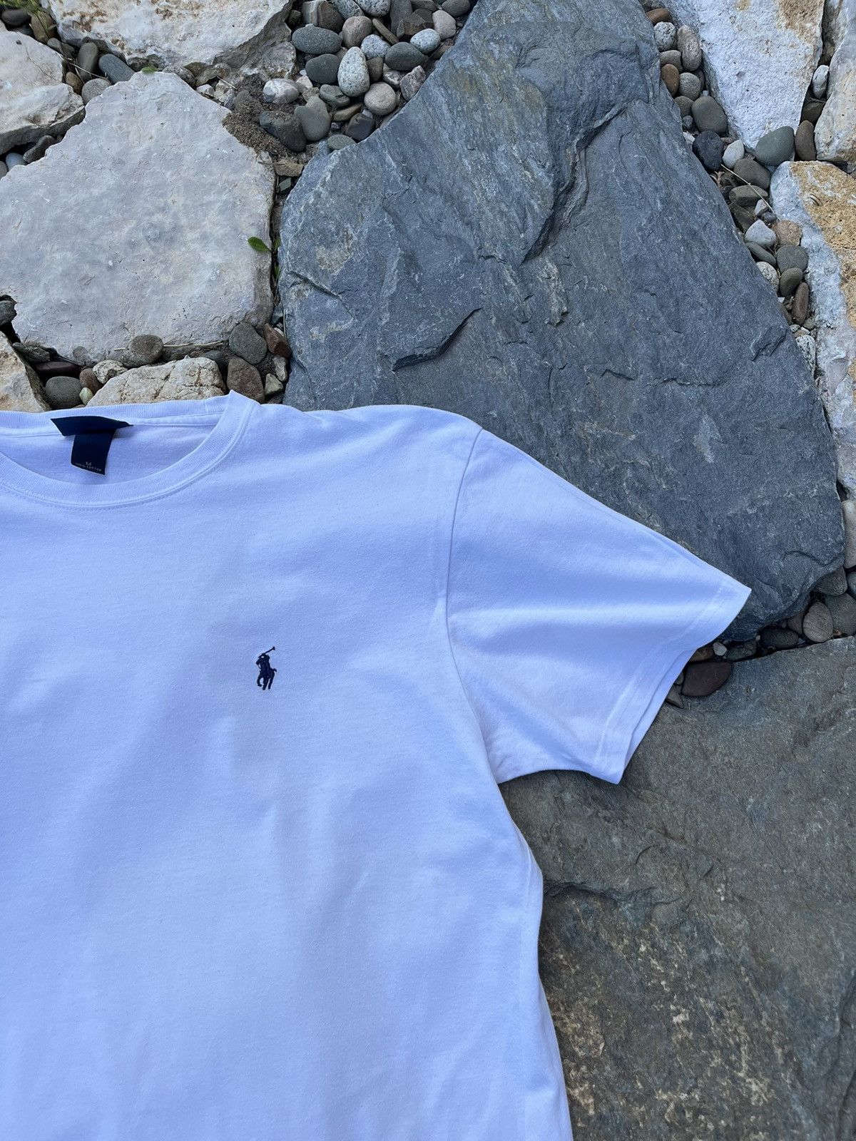Polo Ralph Lauren × Ralph Lauren × Vintage Vintage 90s Polo Ralph Lauren plain basic tee t-shirt casual Size US M / EU 48-50 / 2 - 4 Thumbnail