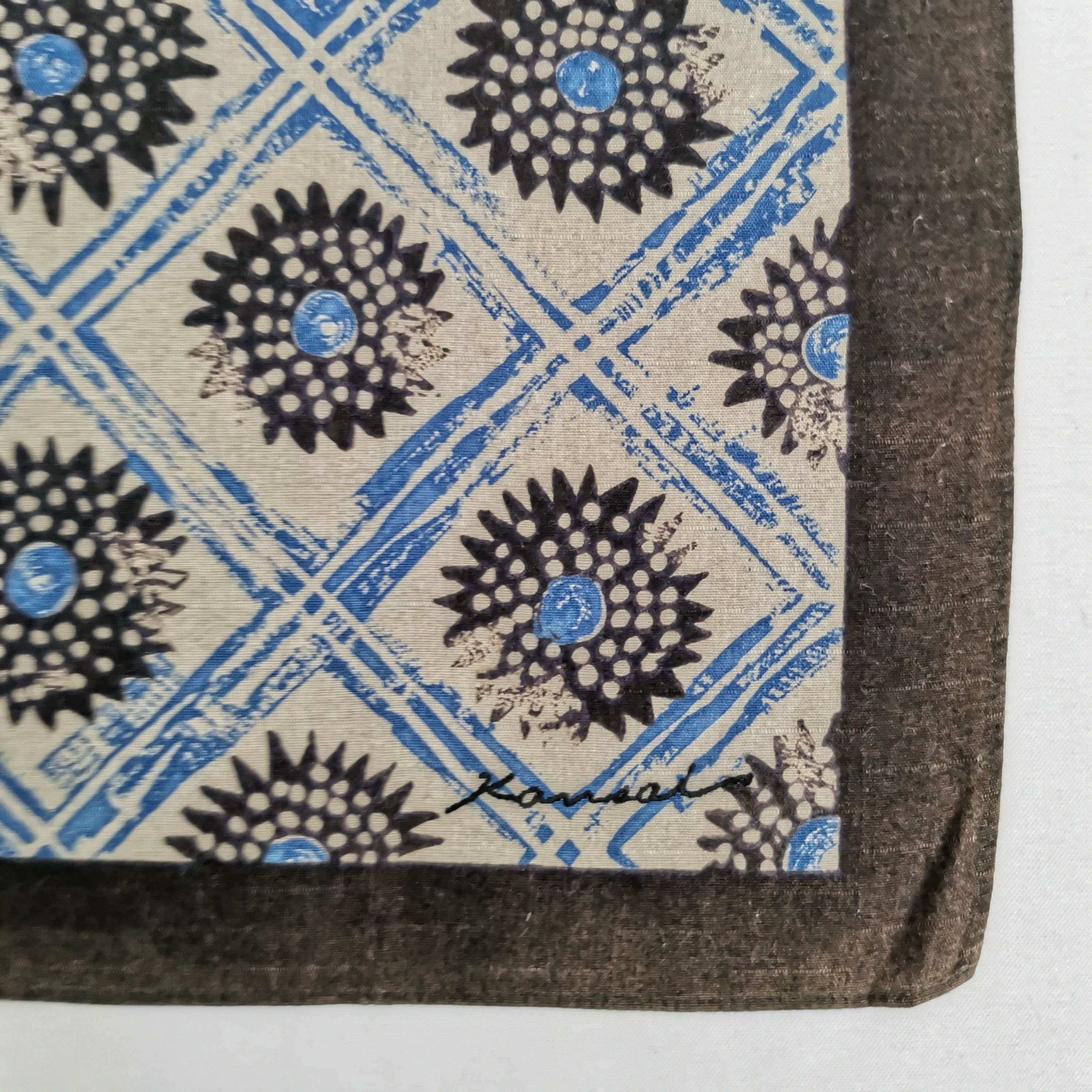 Kansai Yamamoto Vintage Kansai Handkerchief 56789 Size ONE SIZE - 3 Thumbnail