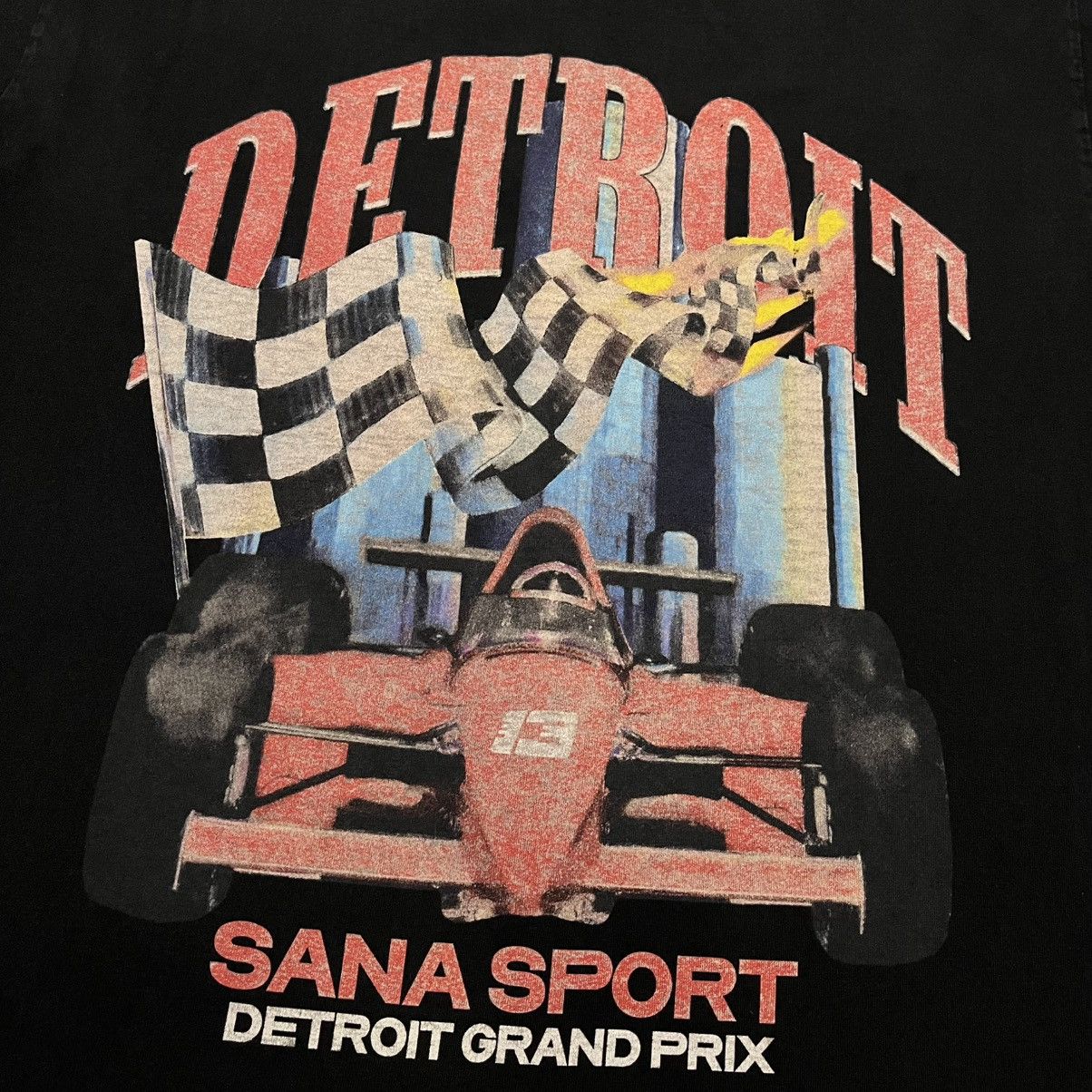 SANA Sana Detroit Grand Prix Racing Motor City Graphic Logo Tee Size US L / EU 52-54 / 3 - 3 Thumbnail