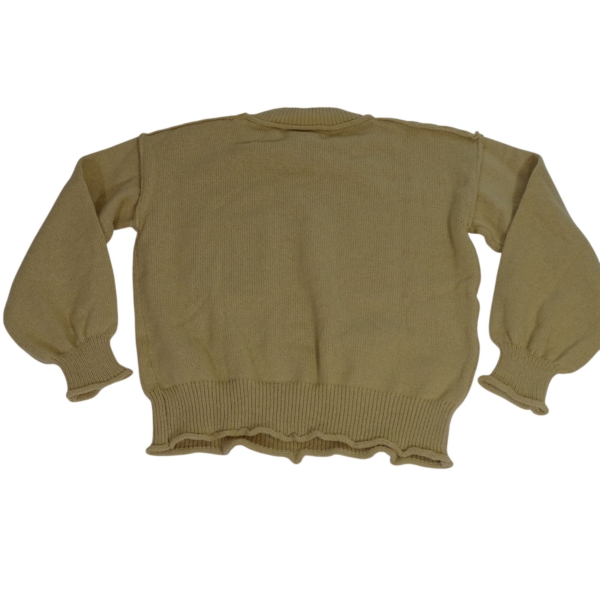 Shein Shein Women Beige Knit Crew Sweater Size XL US 12 Pocket Size XL / US 12-14 / IT 48-50 - 4 Thumbnail