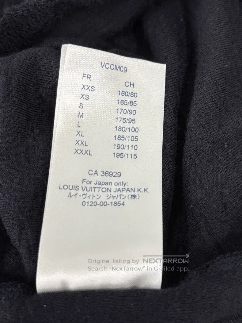 Louis Vuitton Louis Vuitton Black embossed presbyopic towel material sho Size US M / EU 48-50 / 2 - 7 Thumbnail