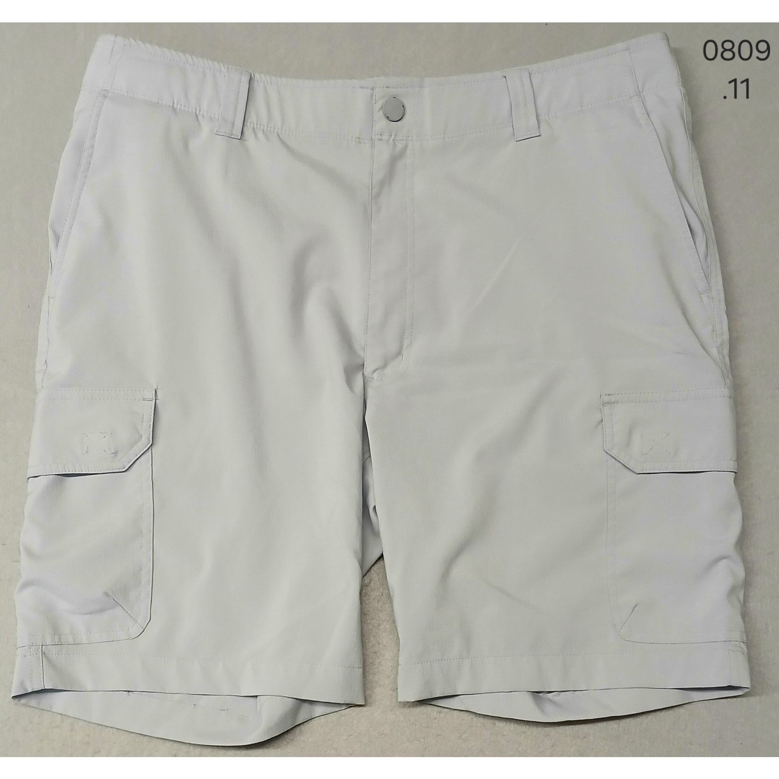 Roundtree & Yorke Roundtree & Yorke (36) Gray Perfromance Dri-Fit Cargo Shorts Size US 36 / EU 52 - 1 Thumbnail
