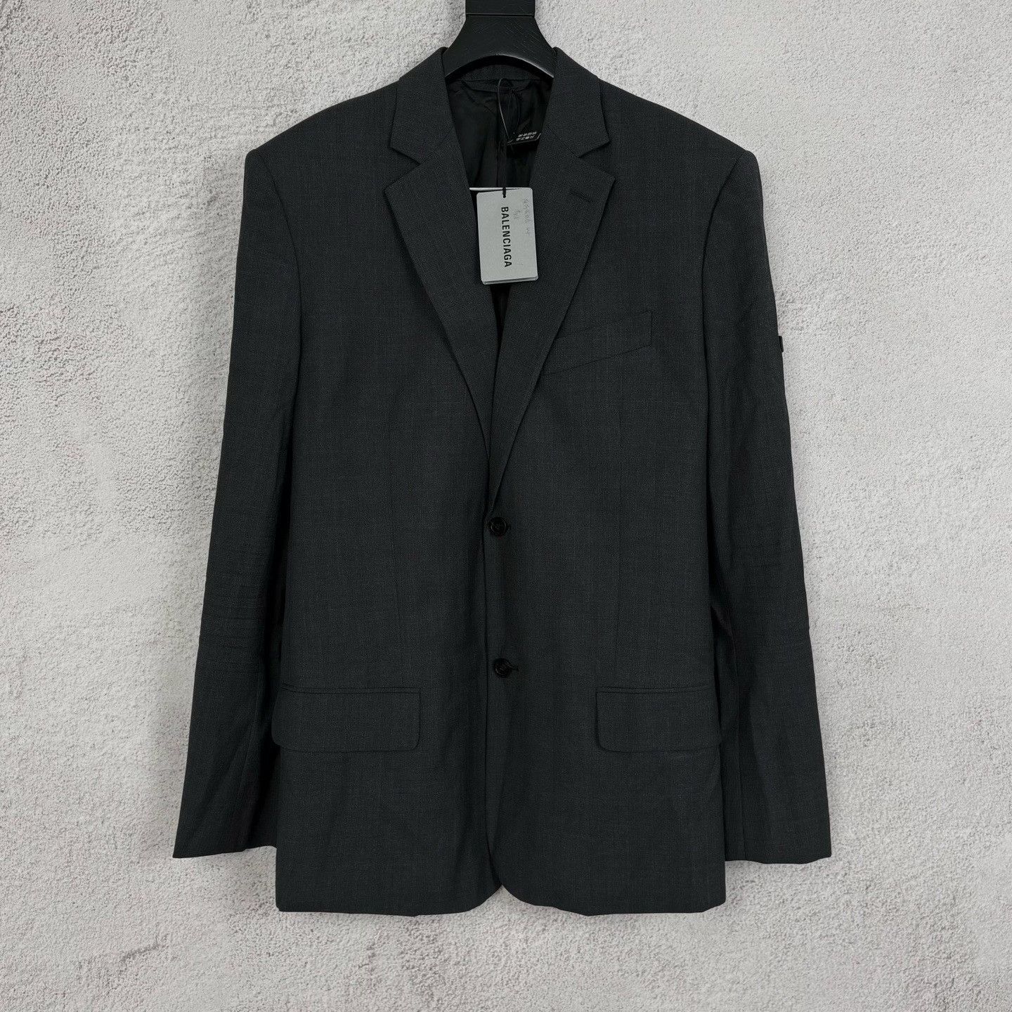 Balenciaga Balenciaga Printed Gray Suit 40r Men Size 40R - 1 Thumbnail