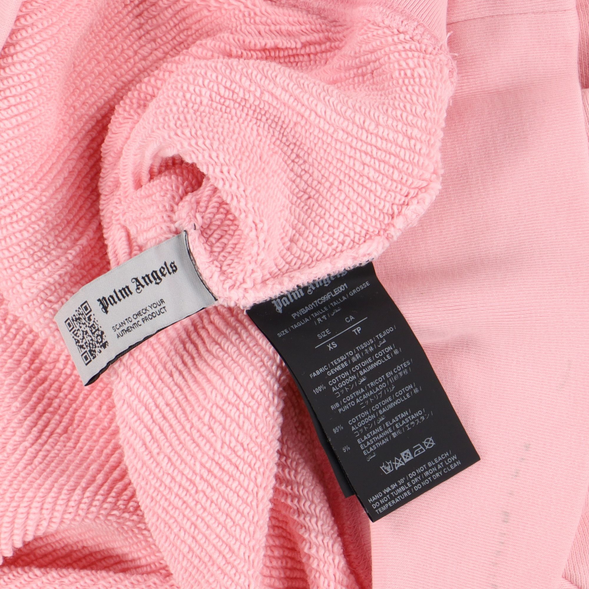 Palm Angels Pink Classic Logo Oversized Sweatshirt Size US XS / EU 42 / 0 - 6 Thumbnail