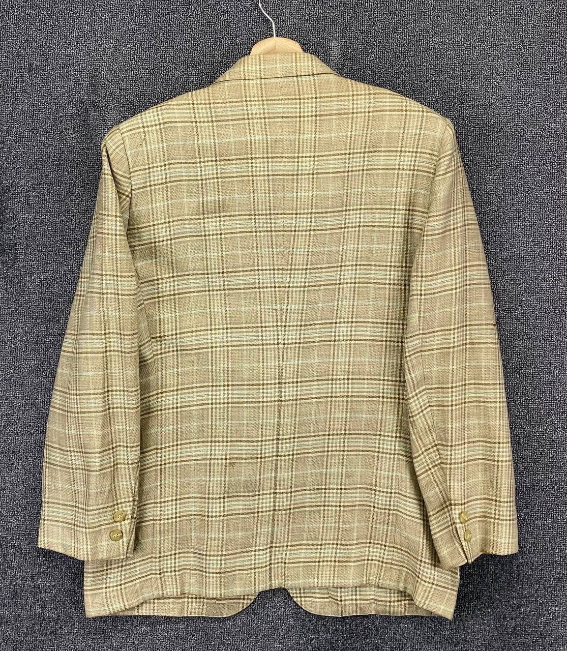 Burberry Vintage Burberry Checkered Wool Coat Blazer Jacket Size M / US 6-8 / IT 42-44 - 9 Thumbnail