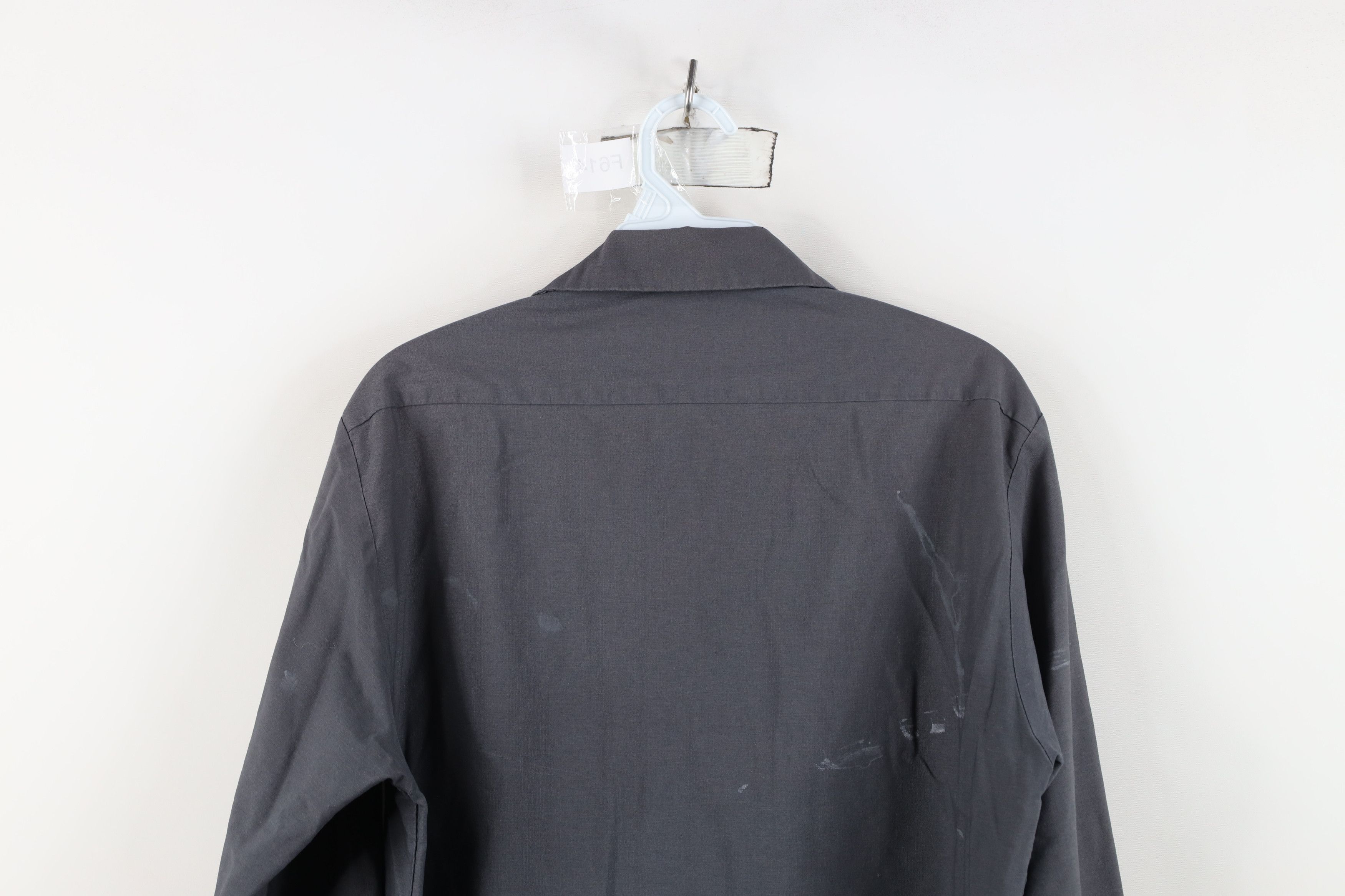 Vintage Vintage 90s Streetwear Workwear Mechanic Button Shirt USA Size US M / EU 48-50 / 2 - 14 Thumbnail