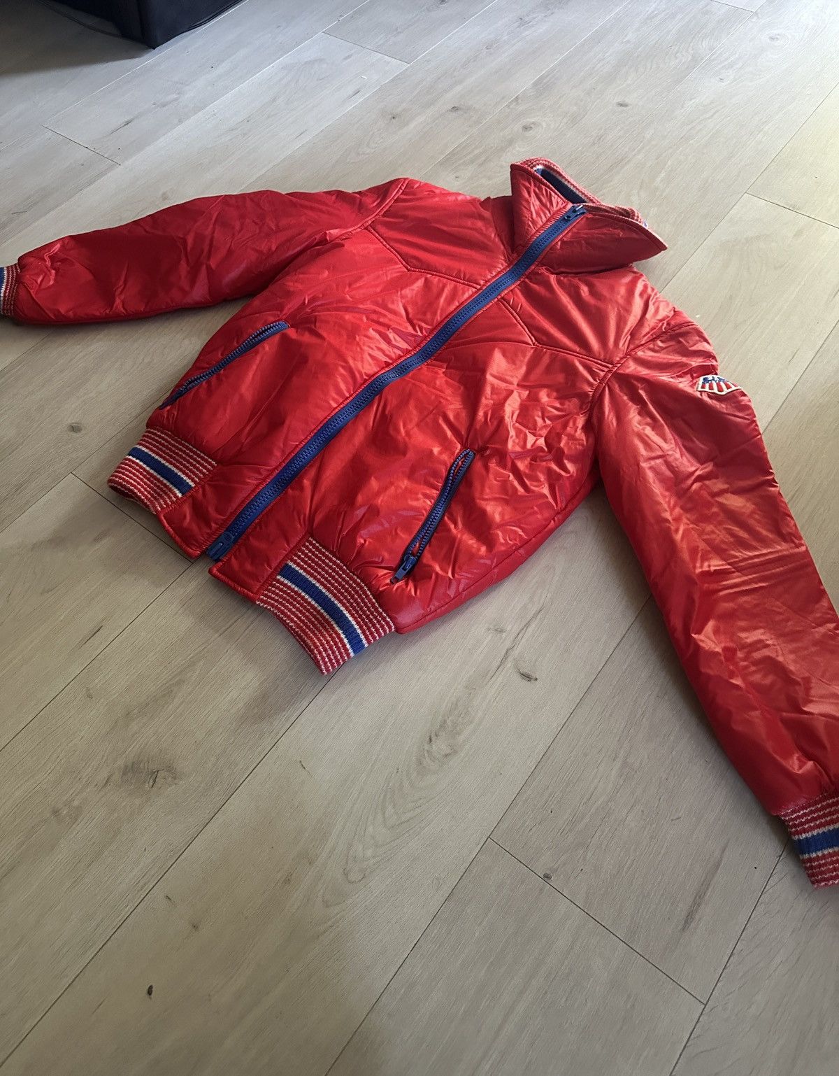 Descente Descente Vintage Japan Padded Jacket US Ski Team Size US M / EU 48-50 / 2 - 2 Thumbnail