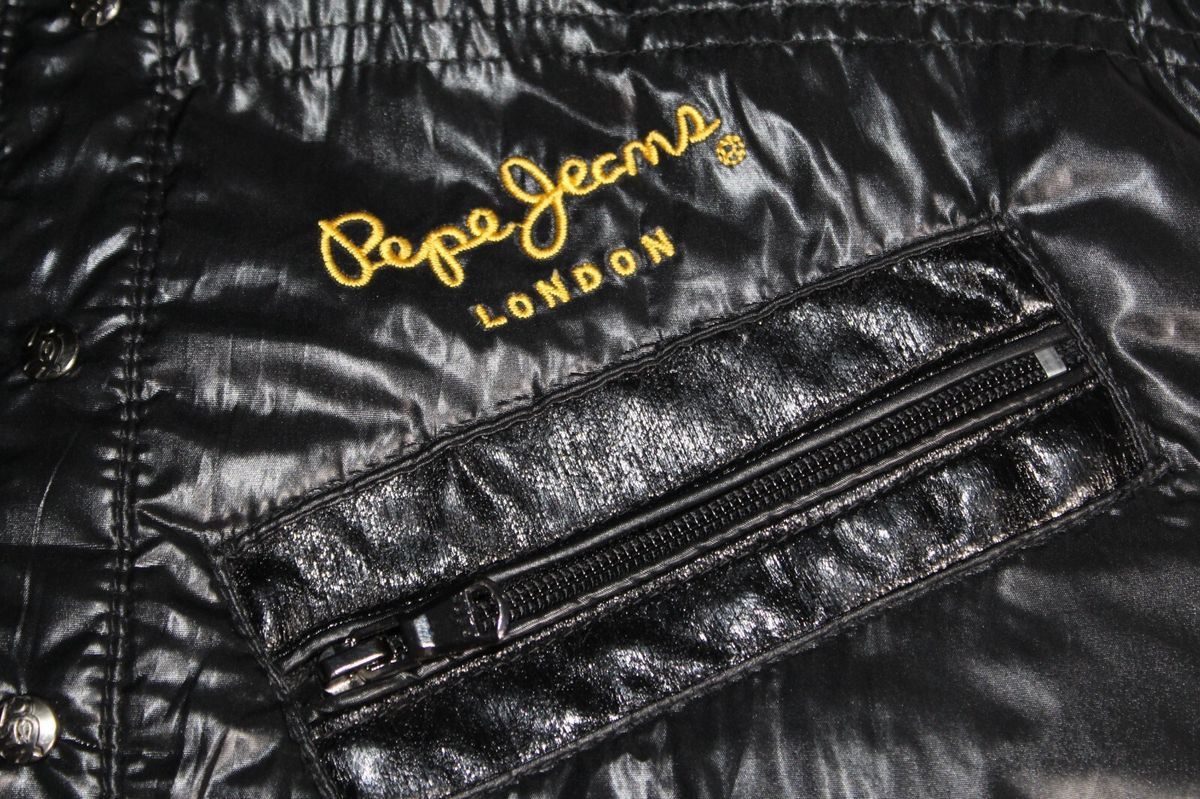 Pepe Jeans Pepe Jeans London Down Puffer Jacket Faux Fur Size L Size L / US 10 / IT 46 - 9 Thumbnail