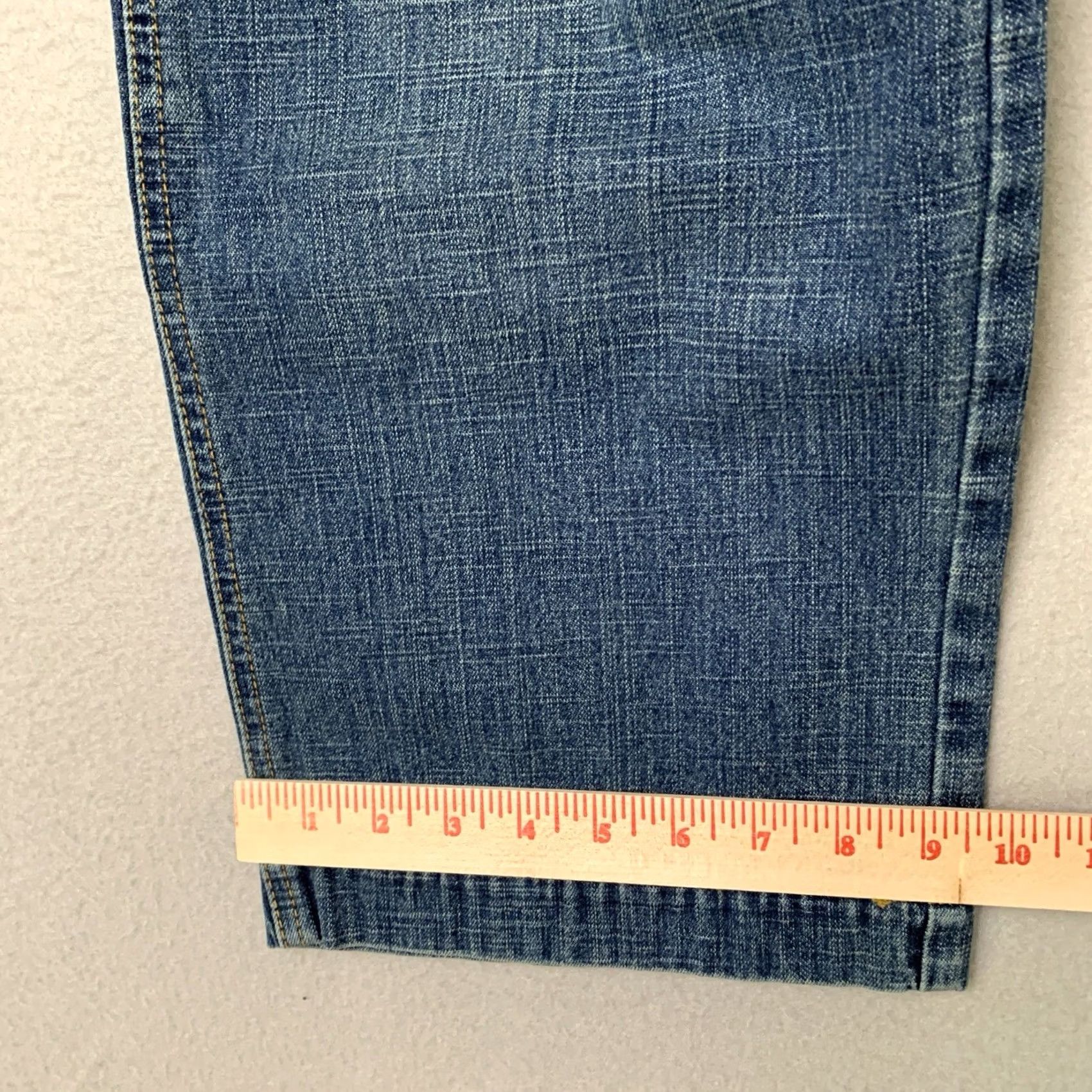 Vintage VINTAGE LL Bean Jeans Men 36x32 Blue Double Knee Baggy Workwear Boatbuilder NWT Size US 36 / EU 52 - 6 Thumbnail