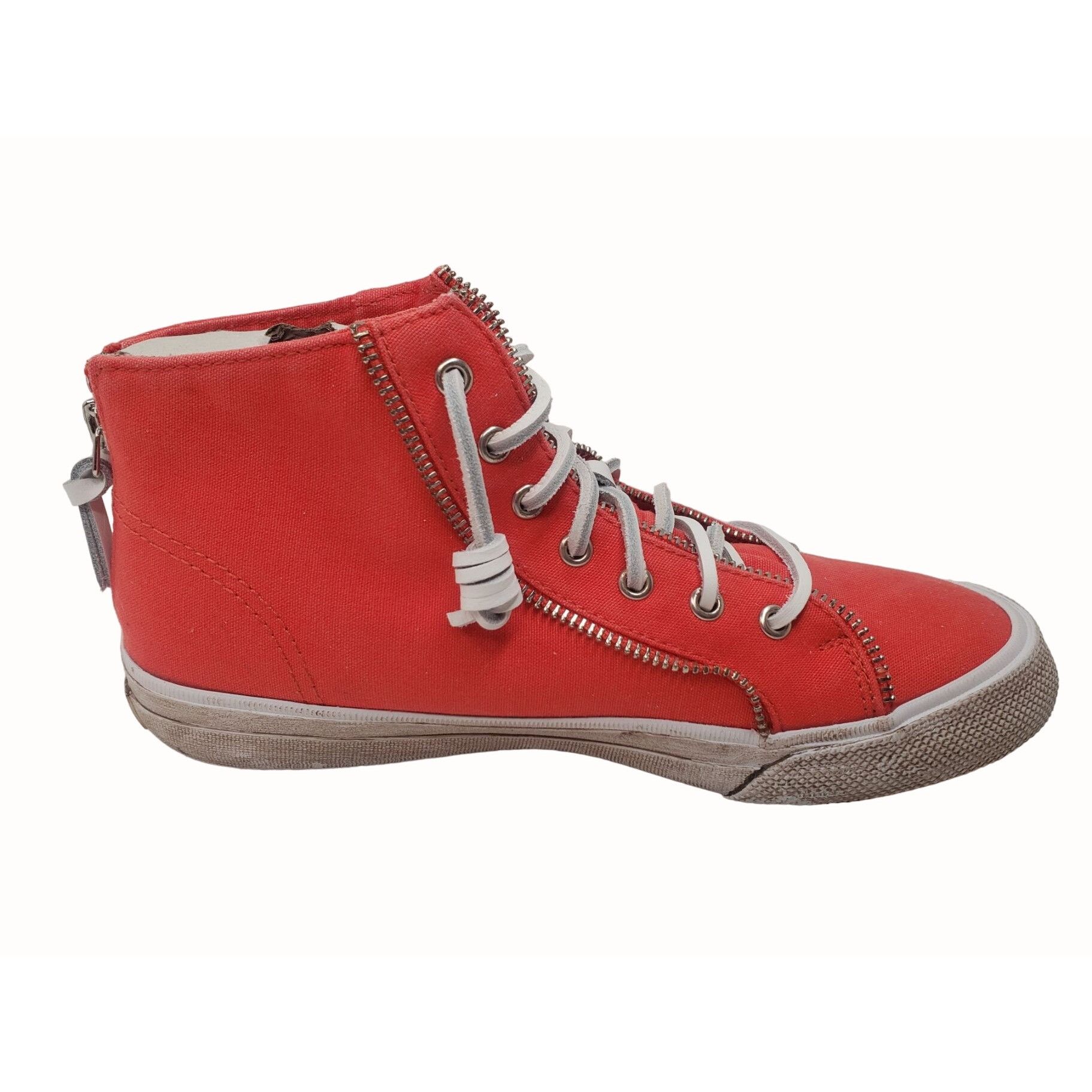 Sperry Sperry x Rebecca Minkoff High Top Canvas Sneakers Size 7.5 Size US 7.5 / IT 37.5 - 4 Thumbnail