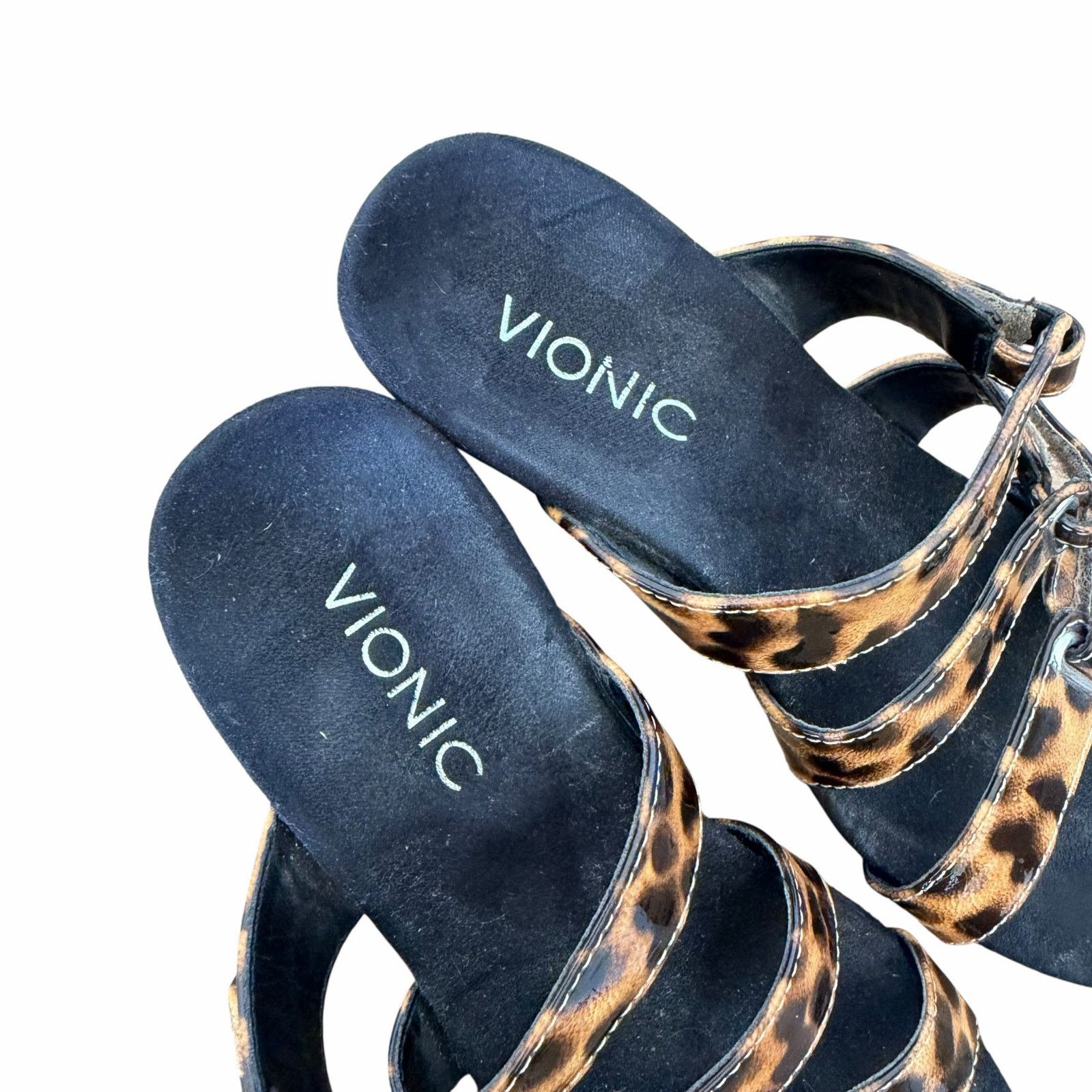 Vionic Vionic Dwyn Leopard Print Sandals Sz 5 Size US 5 / IT 35 - 4 Thumbnail