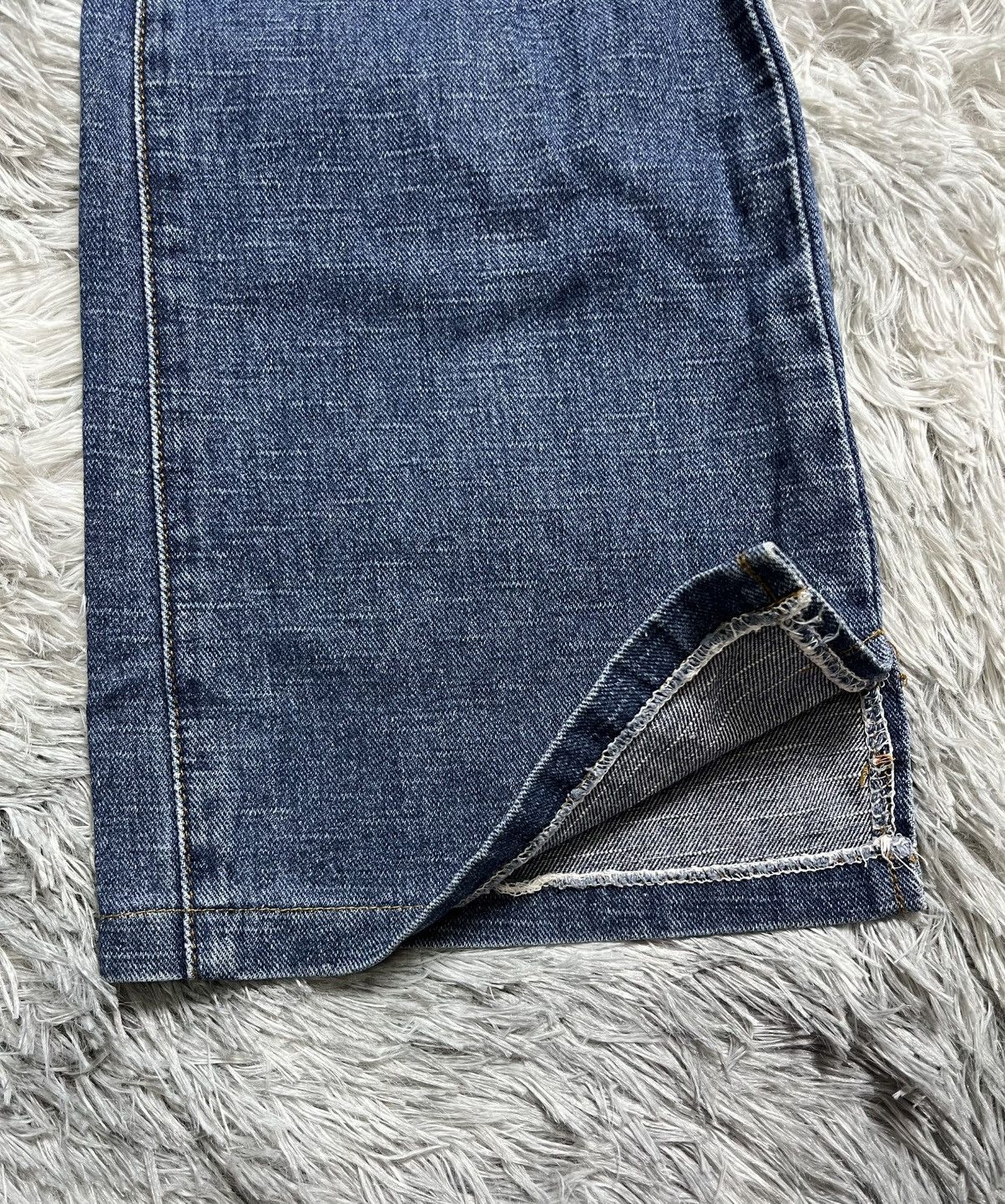 W&LT Vintage Wild and Lethal trash flare jeans Size 28" / US 6 / IT 42 - 9 Thumbnail