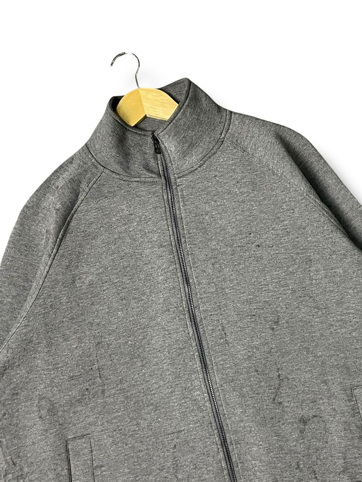 Japanese Brand × SHIPS × Vintage SHIPS Japanese Brand Poly Knit Zipper Jacket (71) Size US L / EU 52-54 / 3 - 2 Thumbnail