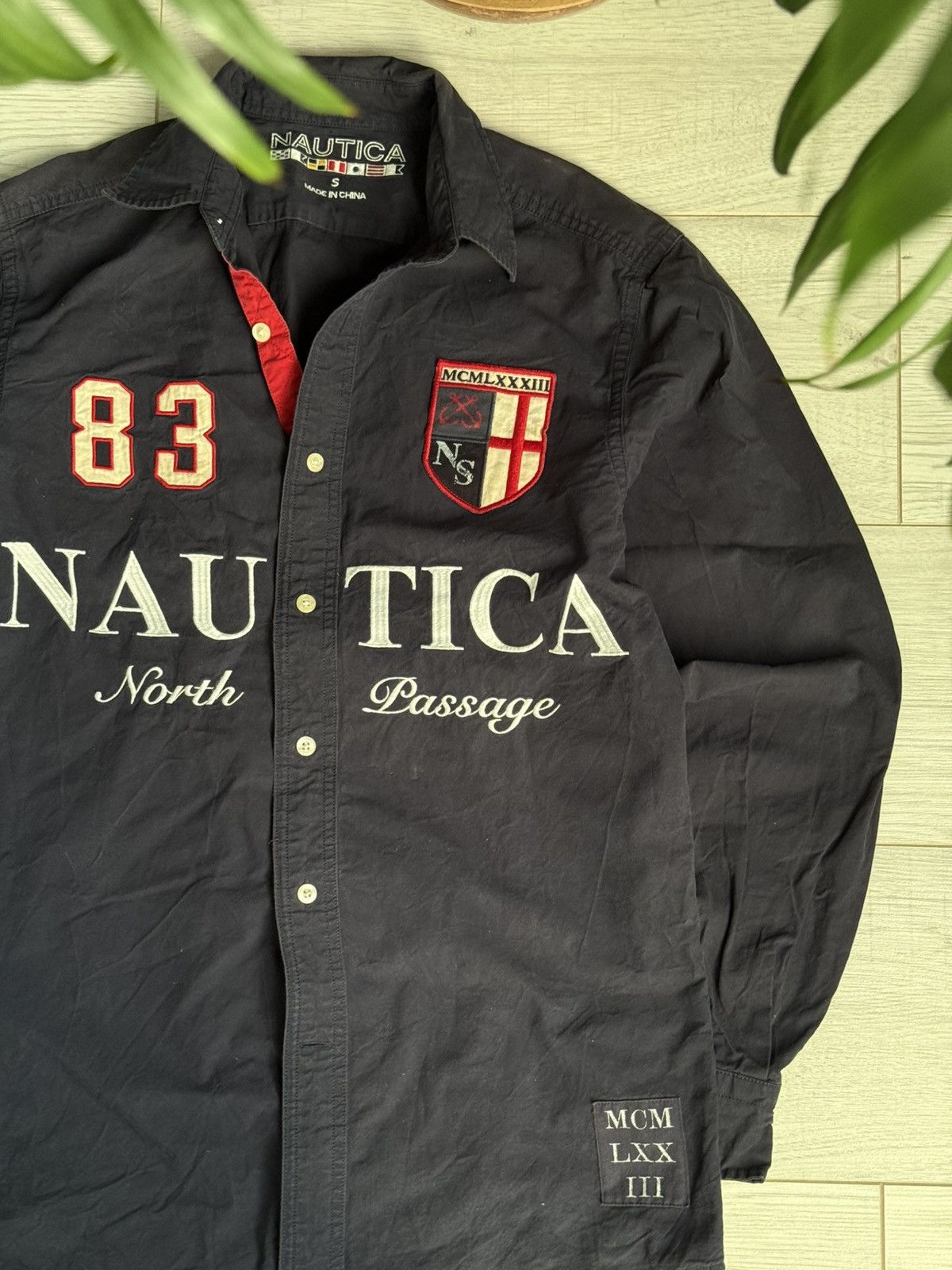 Nautica × Vintage Vintage Nautica Shirt MCMLXXIII Size US S / EU 44-46 / 1 - 1 Thumbnail