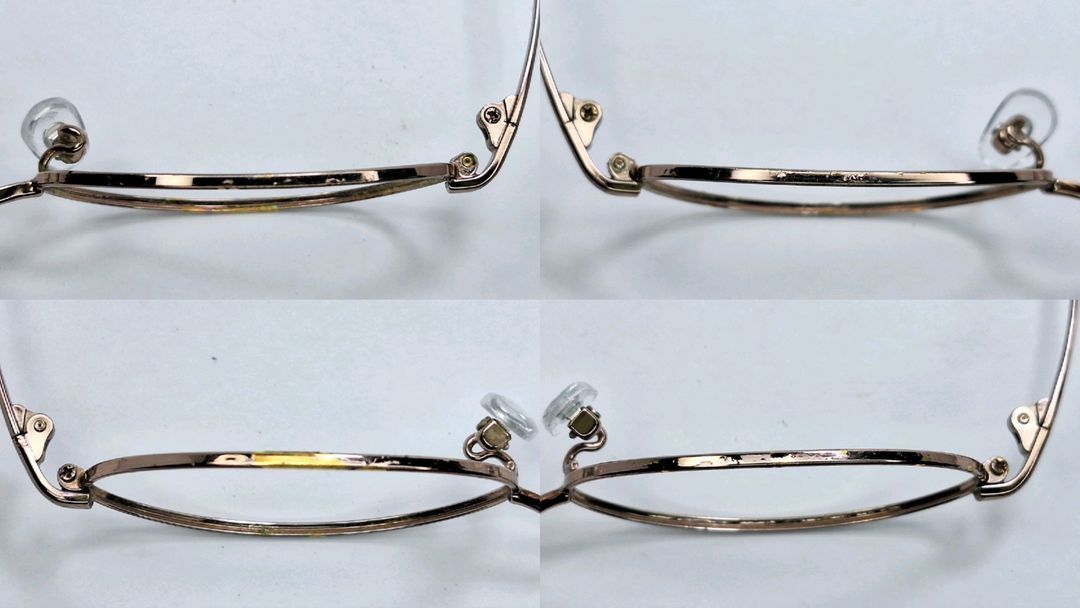 Vintage Charmant Technoflex TF23244 T-NT Titanium Glasses Frame Size ONE SIZE - 9 Thumbnail
