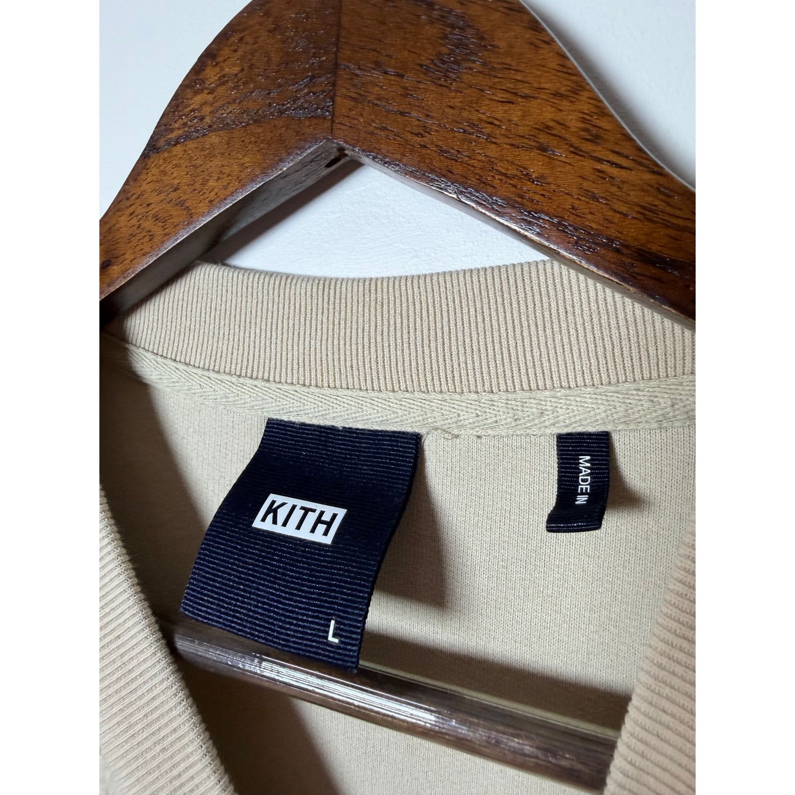 Kith Kith Reverse Paneled Fleece Crewneck Sweatshirt Sediment Size US L / EU 52-54 / 3 - 4 Thumbnail