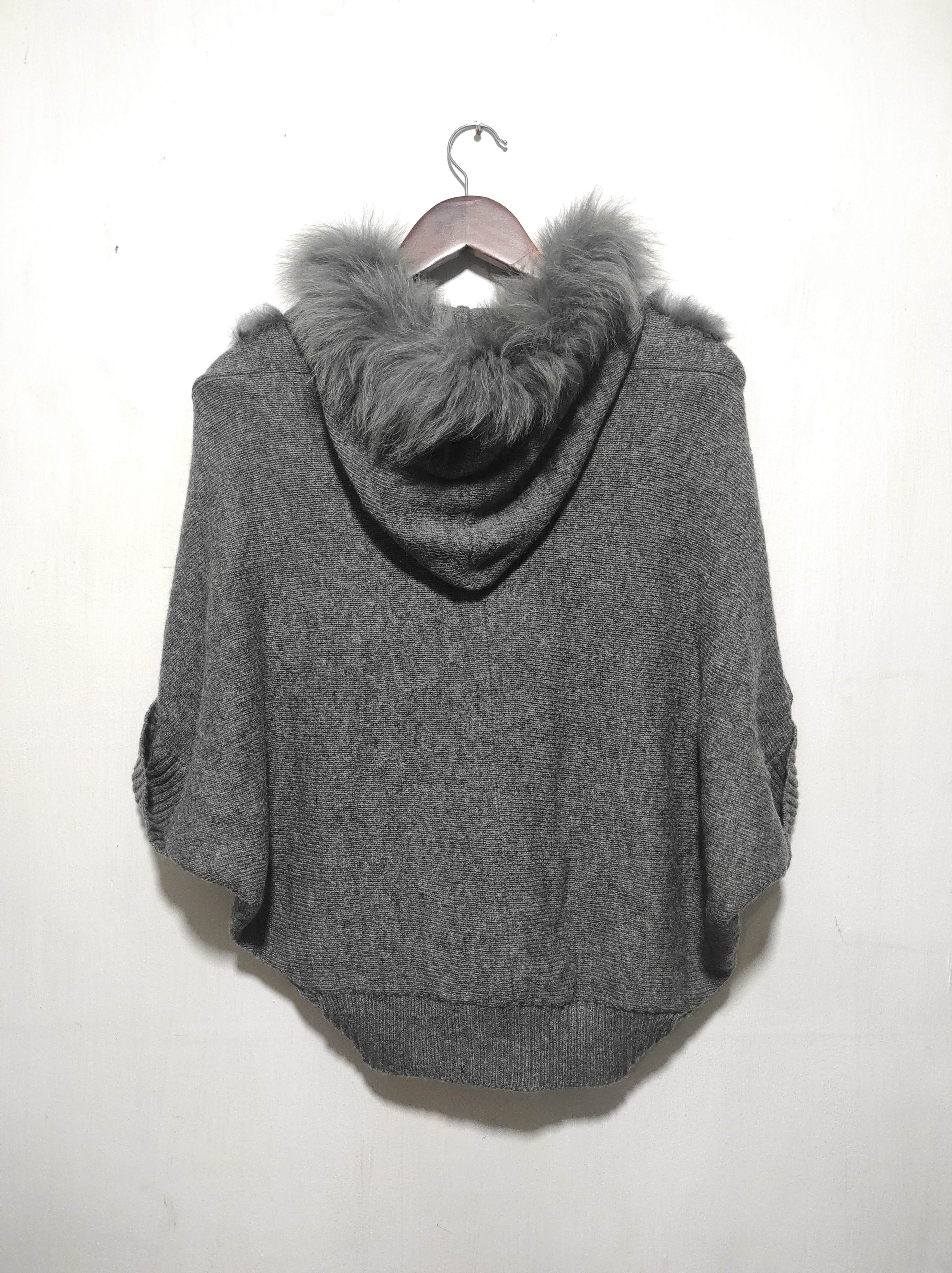 If Six Was Nine Ecafil Best Batwing Fox Fur Hoodie IfSixWasNine LGB style Size M / US 6-8 / IT 42-44 - 14 Thumbnail