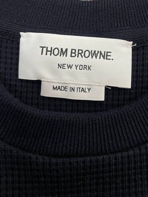 Thom Browne Thom Browne size1 Huffug round neck hoodie Size US S / EU 44-46 / 1 - 5 Thumbnail