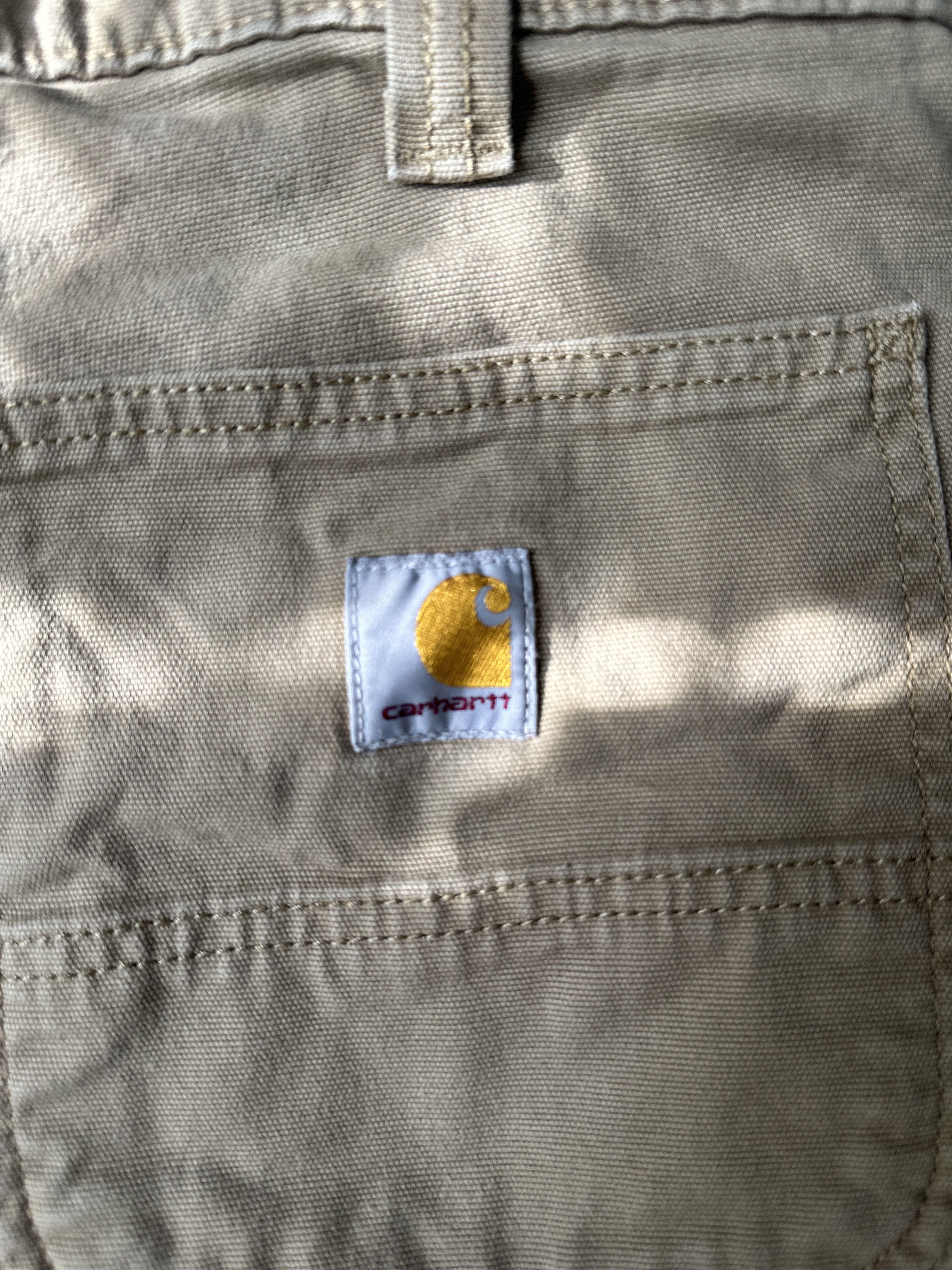 Carhartt Khaki Straight Leg Size US 32 / EU 48 - 3 Thumbnail