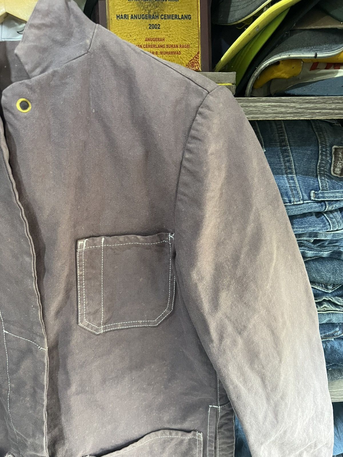 Japanese Brand 🔥Rare Hippiness Made in Japan Long Jacket Size S / US 4 / IT 40 - 5 Thumbnail