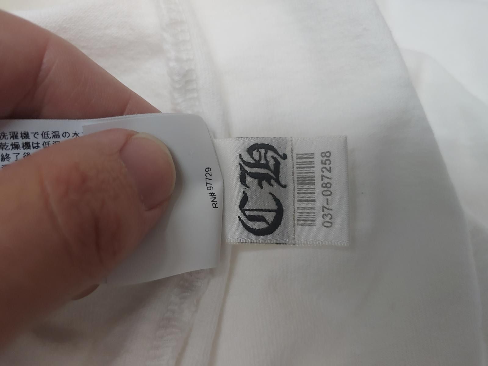 Chrome Hearts Embroidered Pocket Tee in White