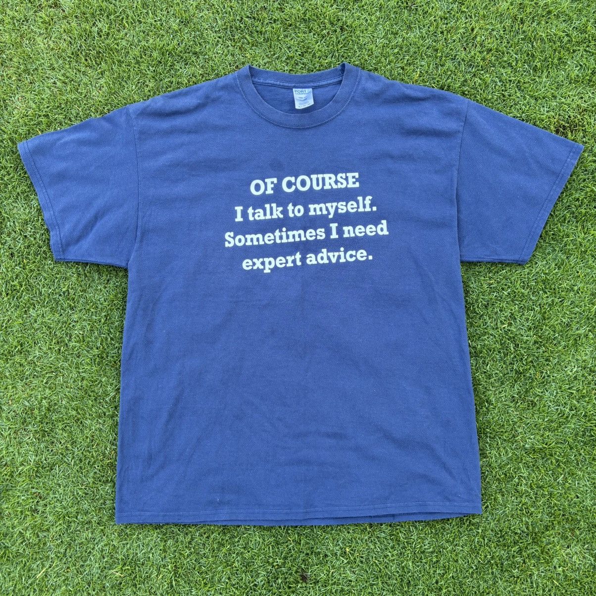 Port Authority × Vintage Vintage humor shirt Size US XL / EU 56 / 4 - 1 Thumbnail