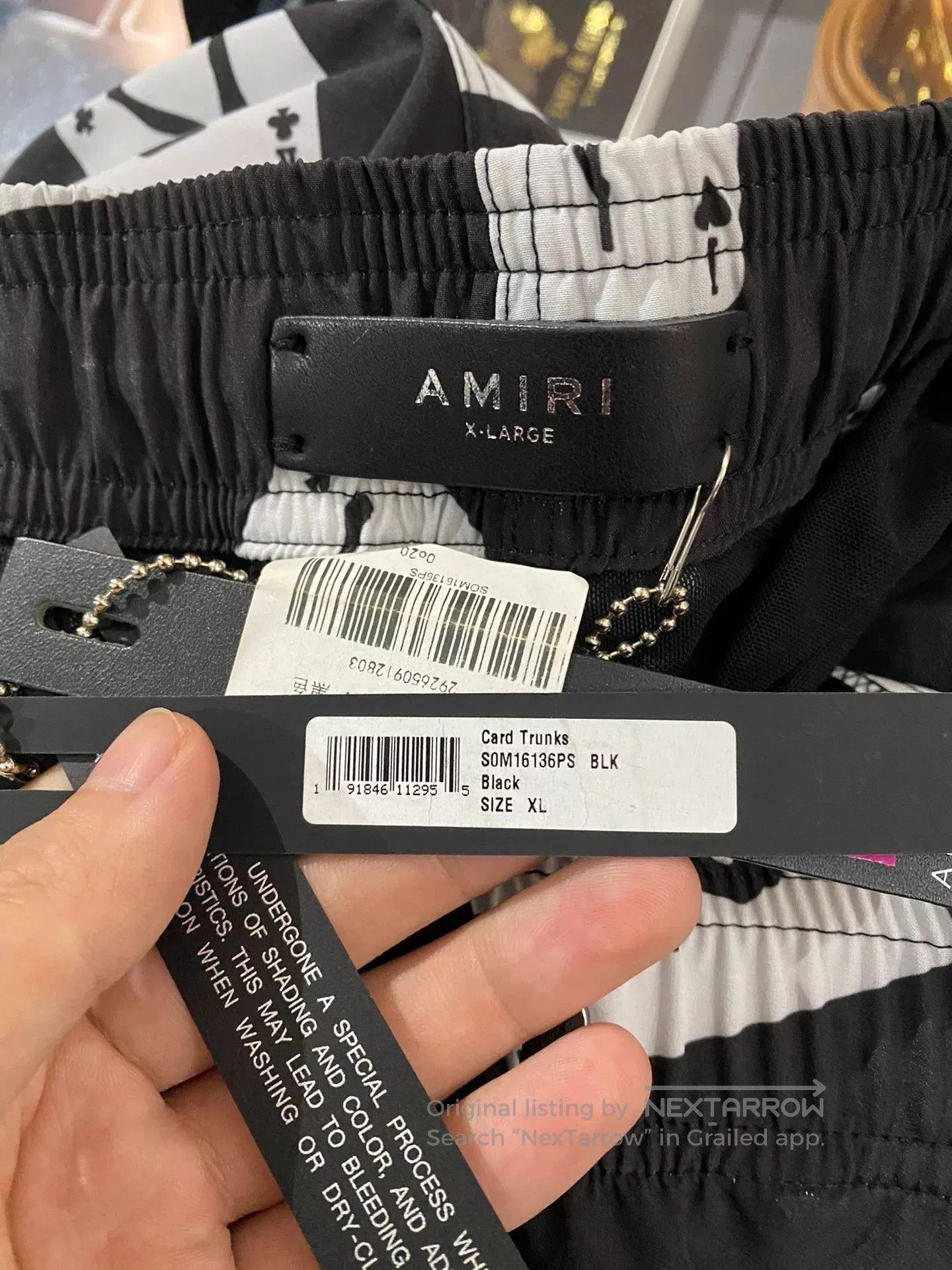 Amiri amiri men's shorts with unique print. Size US 44 / EU 60 - 6 Thumbnail