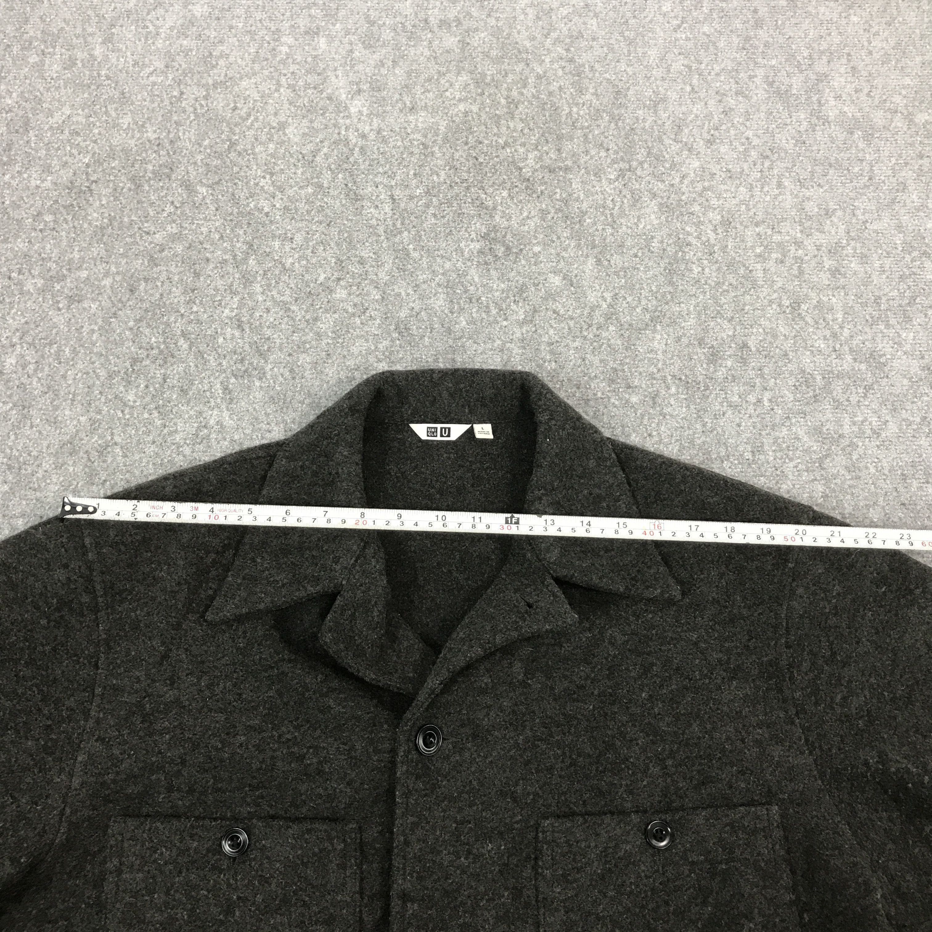 Christophe Lemaire × Uniqlo UNIQLO X LEMAIRE WOOL BUTTON JACKET Size US L / EU 52-54 / 3 - 9 Thumbnail