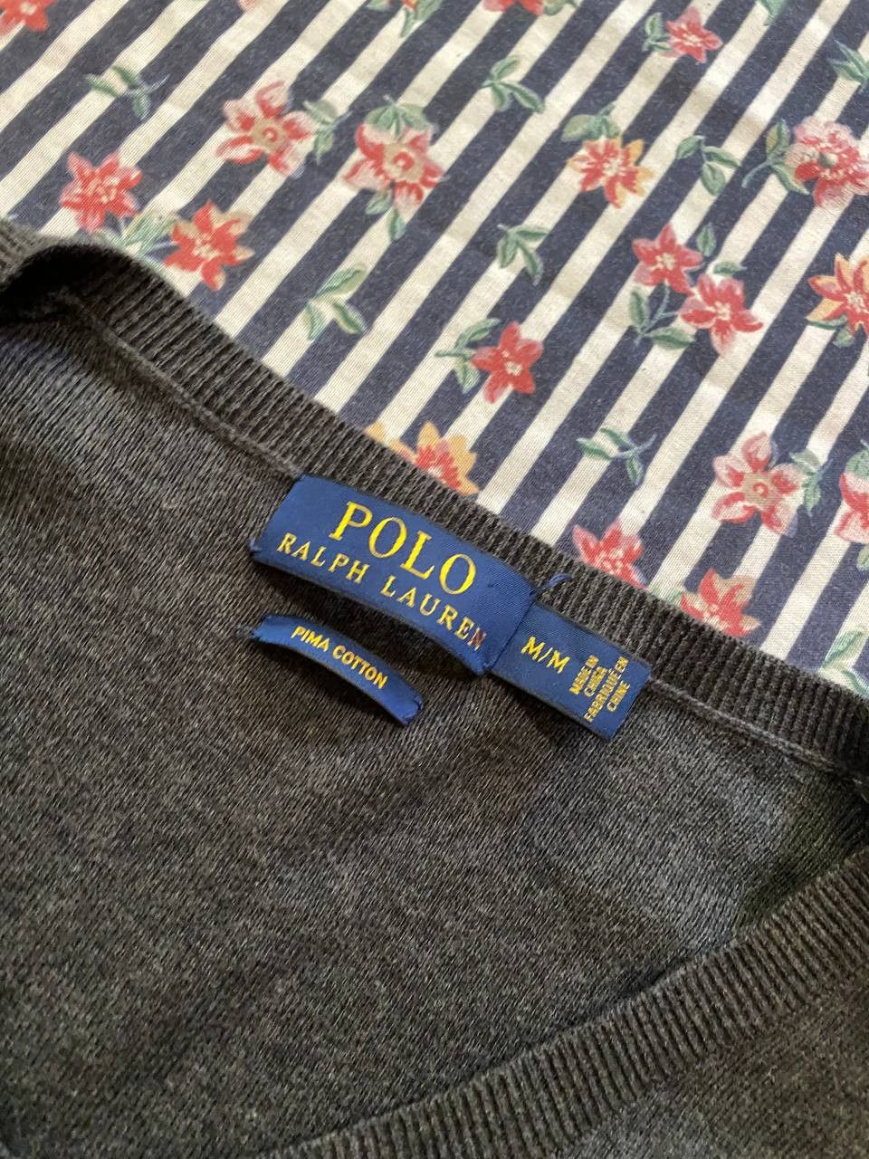 Polo Ralph Lauren Polo Ralph Lauren Embroidered Logo Sweater Size M Size US M / EU 48-50 / 2 - 2 Thumbnail