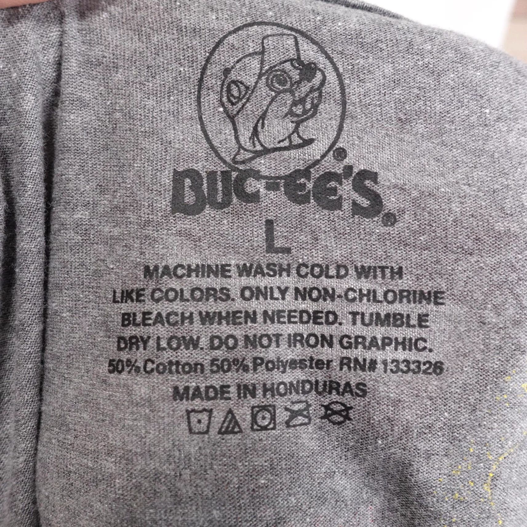 Logo 7 VINTAGE Buc-ee's Shirt Mens Large Gray Graphic Truck Logo 1982 Buc-ee's EST 1982 Mens Short Sleeve Crew Neck Graphic Print Size US L / EU 52-54 / 3 - 6 Thumbnail