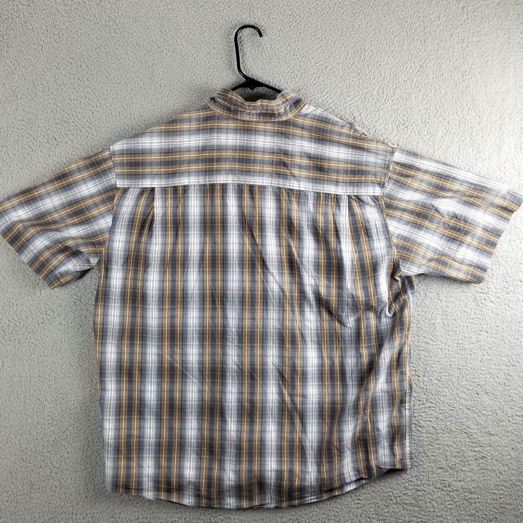 Vintage KEY Workwear Shirt Mens 3XL Blue Gray Brown Plaid Button Up Casual Workwear Shirt Mens 3XL Blue Plaid Button-Up Pocketed 90s Theme Size US XXL / EU 58 / 5 - 7 Thumbnail