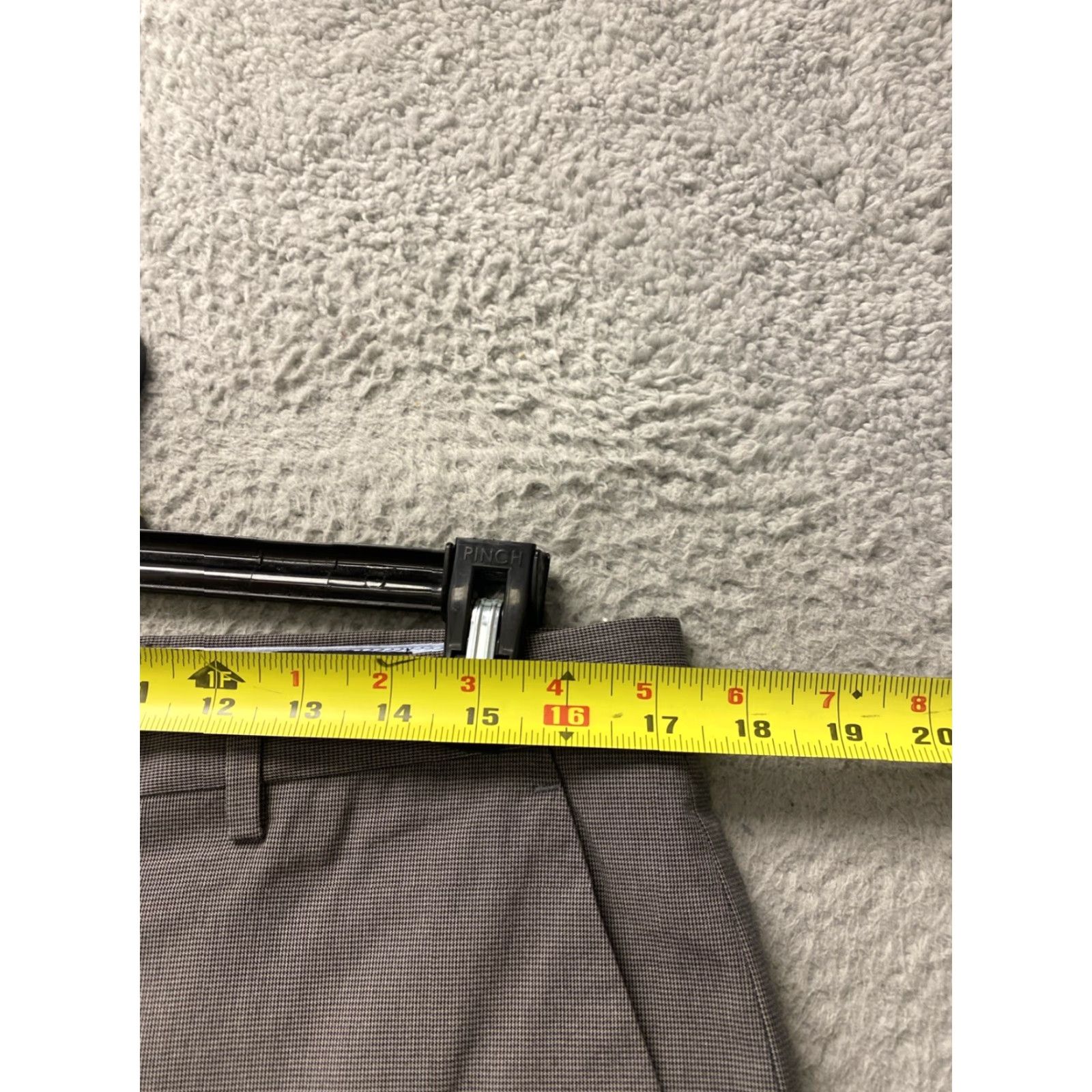 Banana Republic Banana Republic Dress Pants Mens 34x34 Gray Cotton 164-14 Size US 34 / EU 50 - 3 Thumbnail
