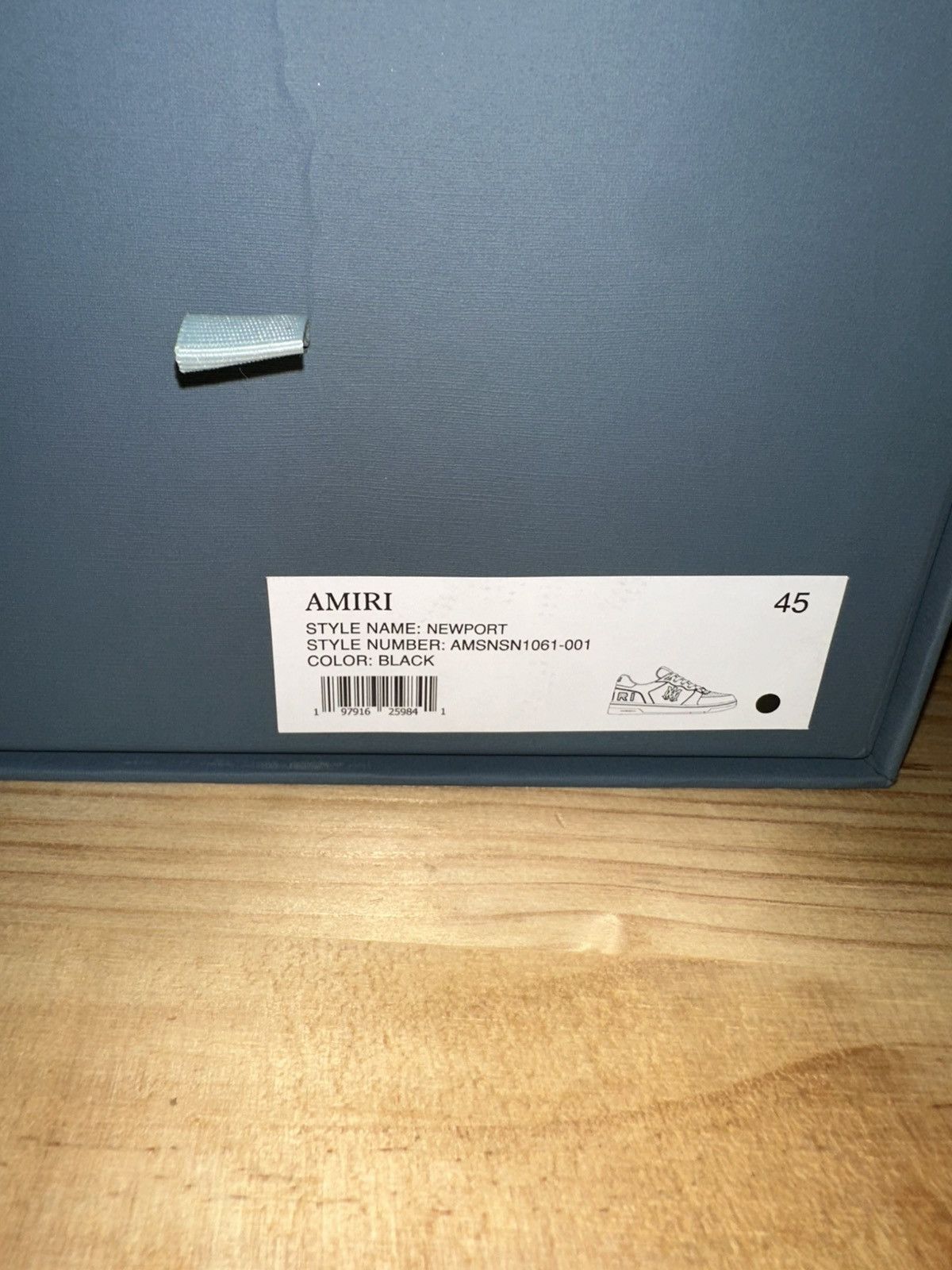 Amiri Amiri newport sneaker Size US 12 / EU 45 - 7 Thumbnail
