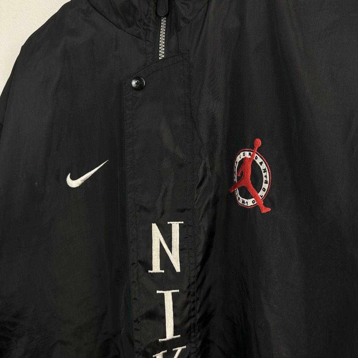 Nike Vintage 90s Nike Air Jordan Flight Club Jacket XXXL Fits XL Size US XL / EU 56 / 4 - 6 Thumbnail