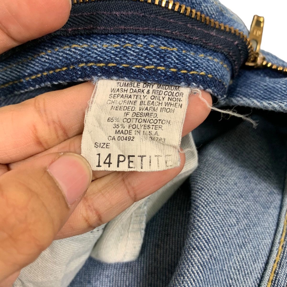 Lee LEE Rider Made in Usa Denim Pant #1150-C53 Size US 28 / EU 44 - 16 Thumbnail