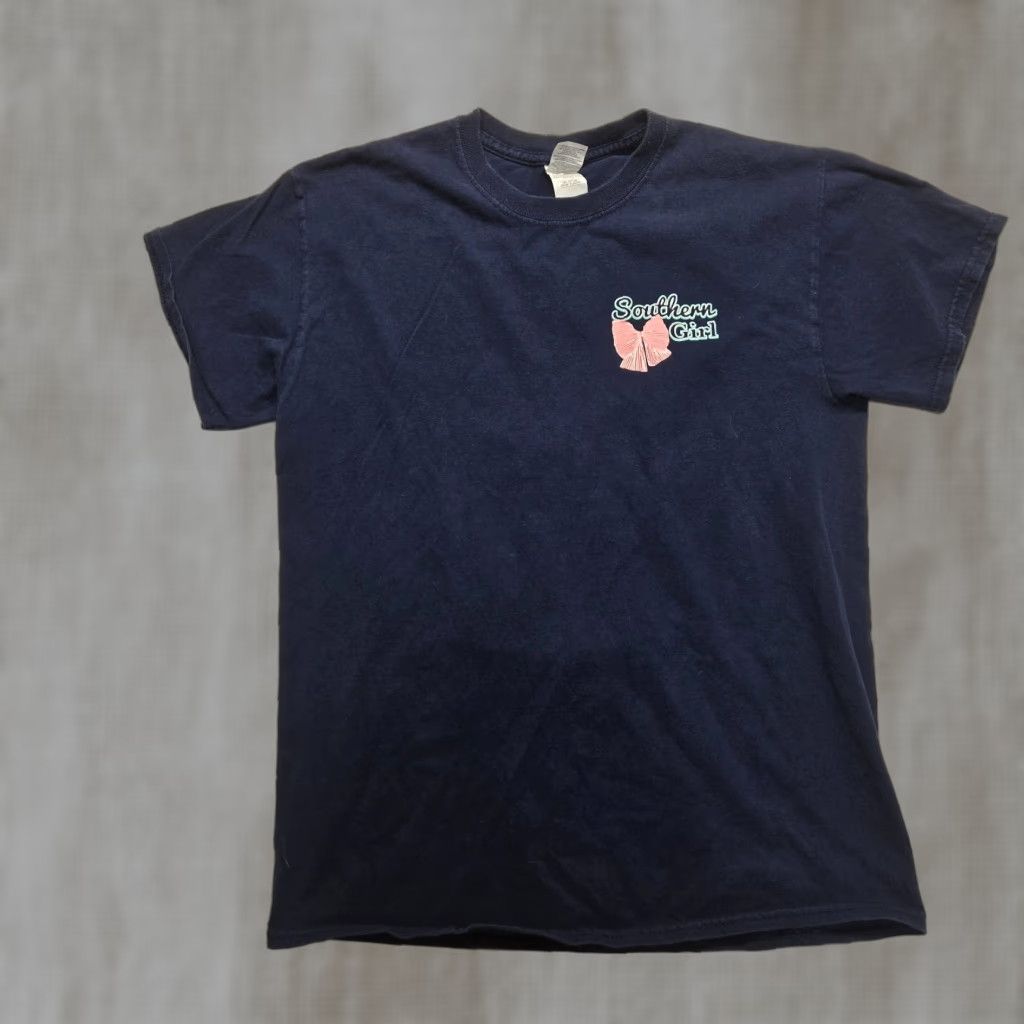 Vintage VINTAGE Southern Girl "Shut The Front Door" Tee Shirt Short Sleeve Adult Womens Medium Size M / US 6-8 / IT 42-44 - 1 Thumbnail