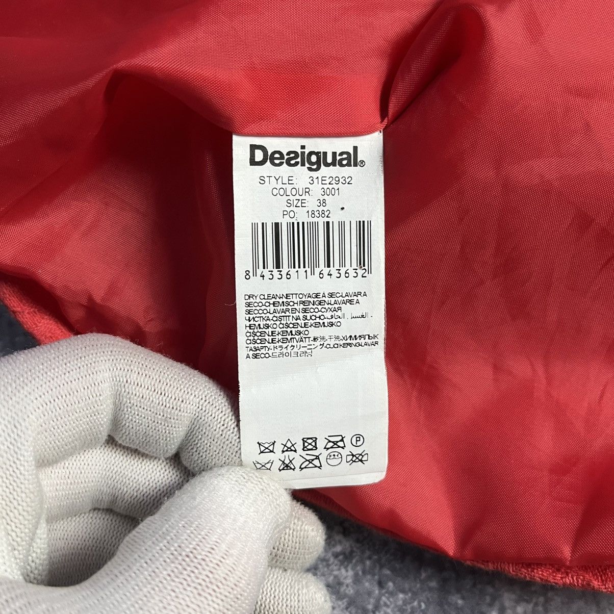 Desigual Vintage Desigual Trench Coat Jacket Avantgarde Streetwear Size XS / US 0-2 / IT 36-38 - 12 Thumbnail
