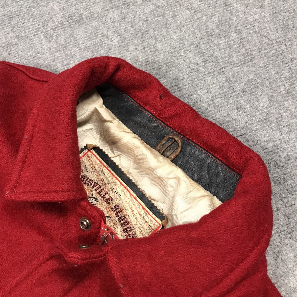 Vintage OG LOUISVILLE SLUGGER BASEBALL VARSITY JACKET Size US L / EU 52-54 / 3 - 13 Thumbnail