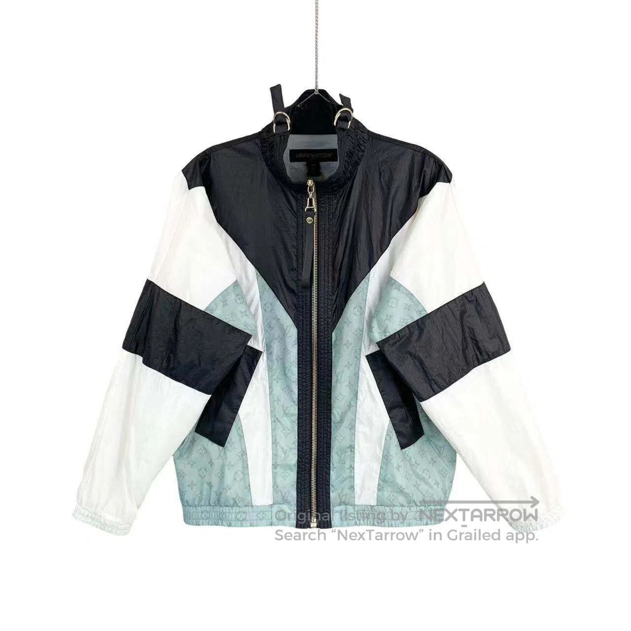 Louis Vuitton Louis Vuitton 24SS splicing presbycrime full print jacket| Size 4XL / US 24-26 - 1 Thumbnail