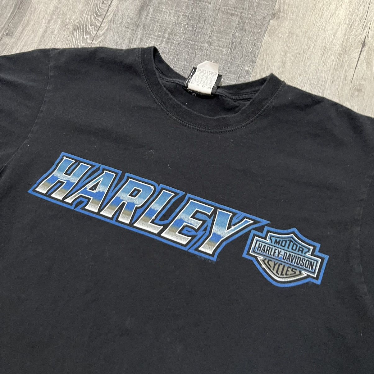 Harley Davidson Harley Davidson T Shirt Mile High Colorado Biker Motorcycle Size US L / EU 52-54 / 3 - 3 Thumbnail