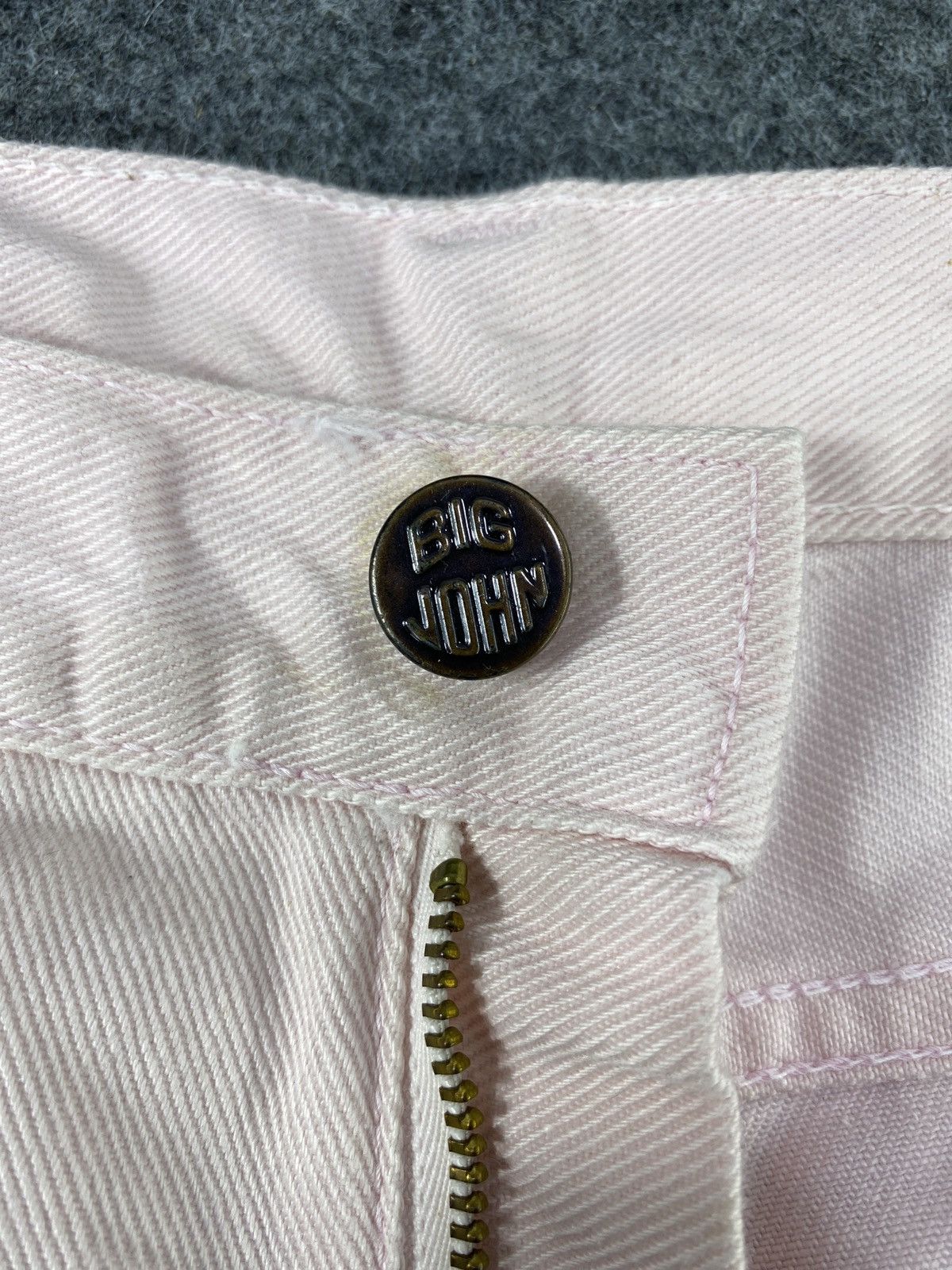 Big John × If Six Was Nine × Japanese Brand BIG JOHN FLARED SOFT PINK JEANS - 1105 Size 26" / US 2 / IT 38 - 9 Thumbnail