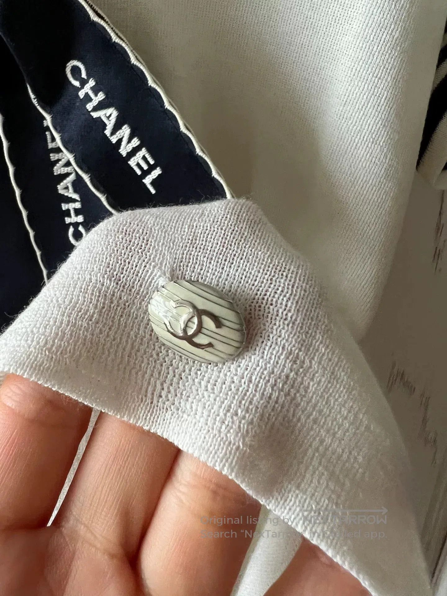 Chanel Chanel Navy Top Size 36. Size XS / US 0-2 / IT 36-38 - 5 Thumbnail