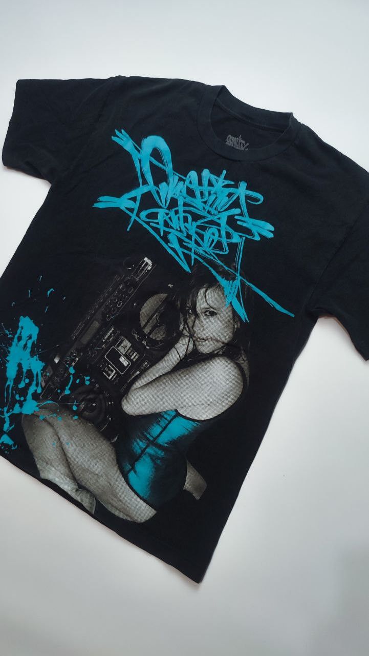 Rap Tees VINTAGE 90's QUALITY CONTROL SEXY GIRL Nudie Porn Tee Size US L / EU 52-54 / 3 - 2 Thumbnail