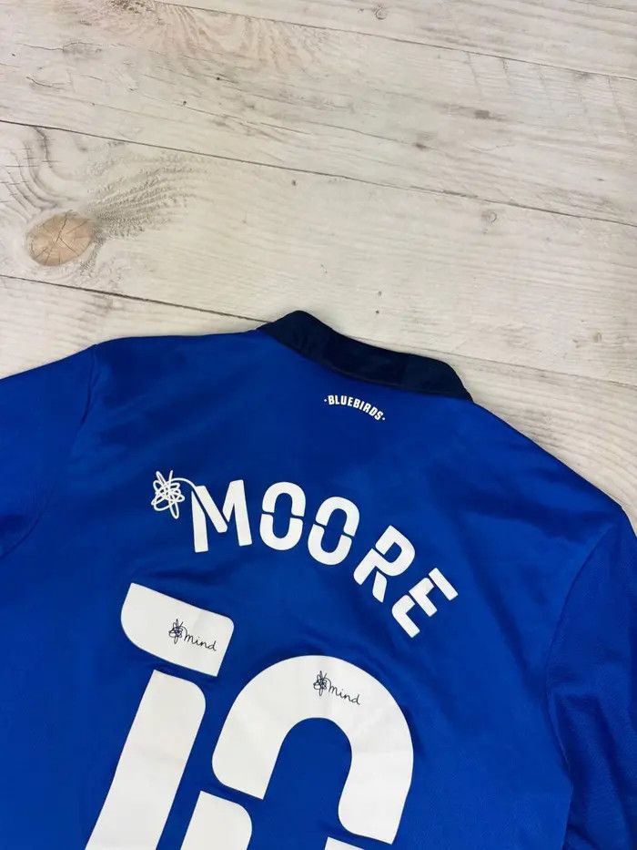 Adidas Adidas Cardiff City 2021 2022 Moore #10 Home Shirt Jersey Size US M / EU 48-50 / 2 - 13 Thumbnail