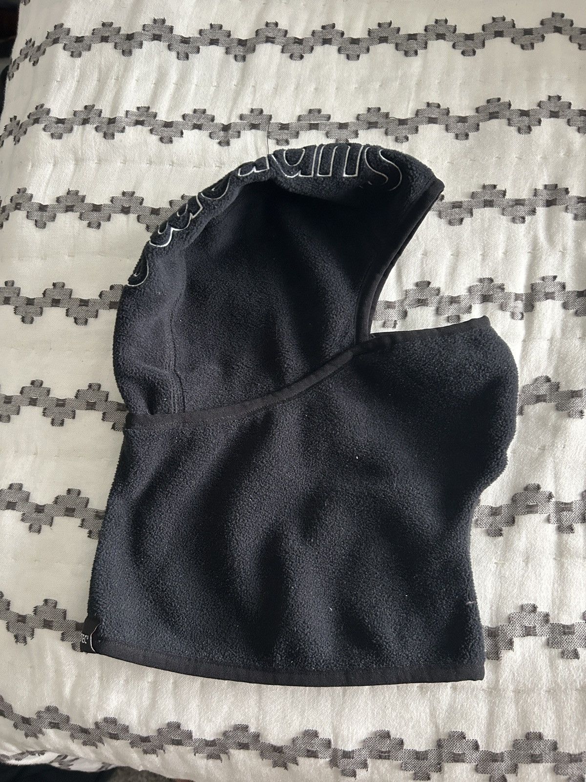 Supreme Supreme Black Fleece Ski Mask Size ONE SIZE - 4 Thumbnail
