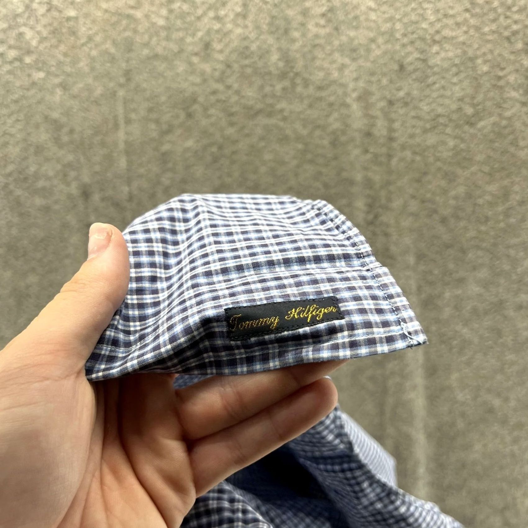 Tommy Hilfiger Tommy Hilfiger Shirt Mens Medium Blue Plaid Long Sleeve Button-Down Cotton Size US M / EU 48-50 / 2 - 7 Thumbnail